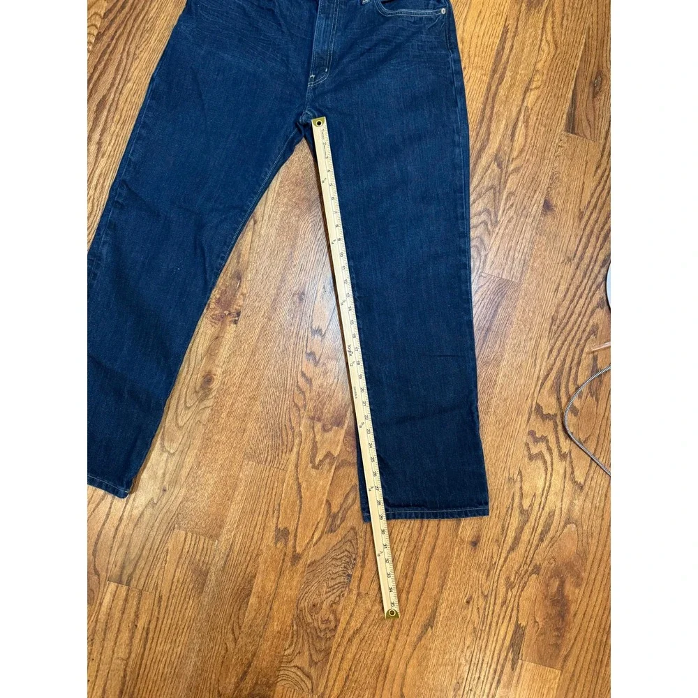 Polo Ralph Lauren Authentic Dungarees Mens Dark Wash Straight‎ Leg Jeans 36x32